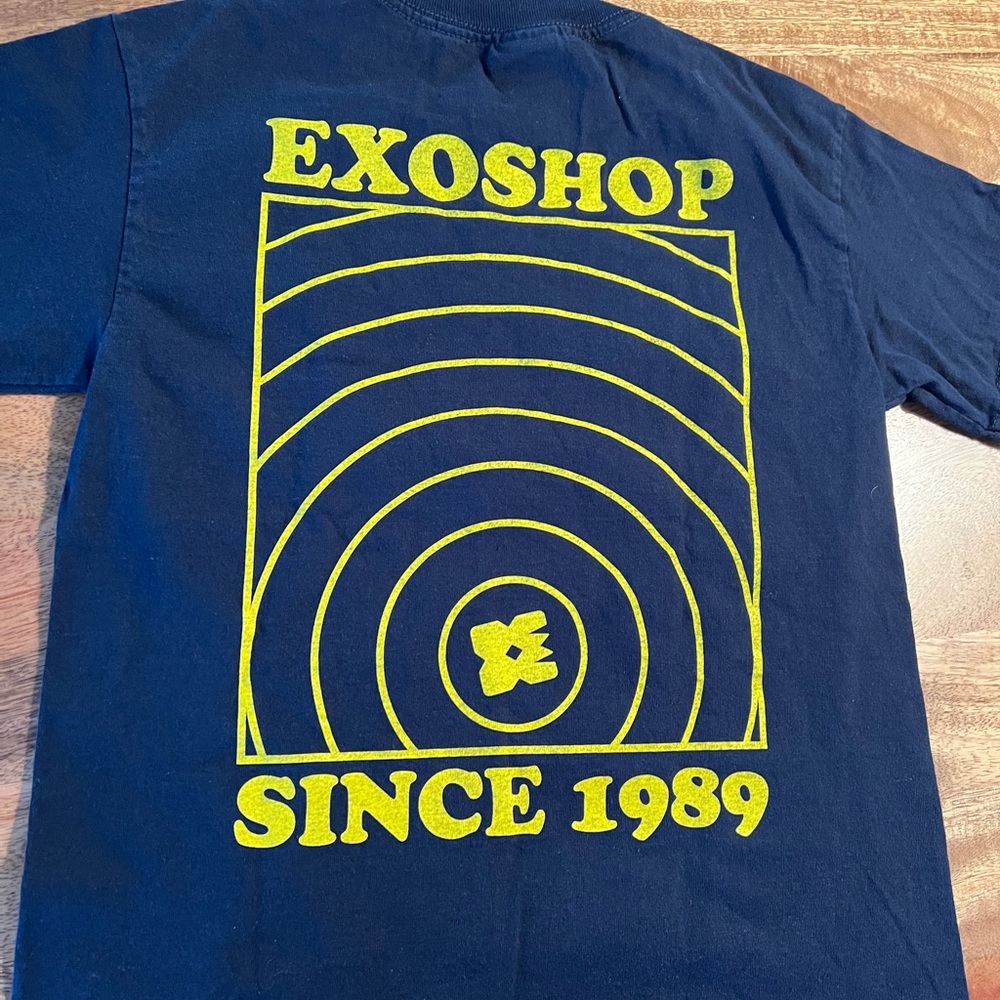 Teenager Navy Blue Graphic Tee